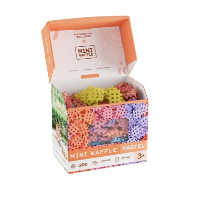 10. Marioinex Mini Waffle building blocks, 300 pieces, pastel