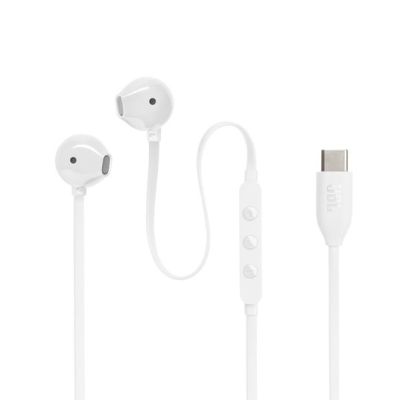 7. JBL Tune 305C In-Ear Headphones, White