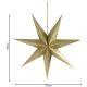6. DECORATIVE PAPER STAR 75CM CHAMPAGNE