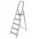 2. AWTOOLS Freestanding Aluminum Ladder 5 Steps 150 kg