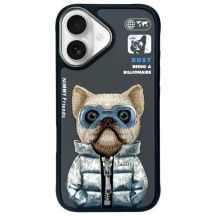 Nimmy Cool&Cute 2.0 Dog Case for iPhone 16 - Black