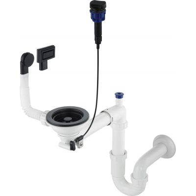 3. Deante Space Saver ZXYN972 sink siphon