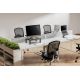 9. Neomounts NSMONITOR20 Monitor Holder/Stand 81.3 cm (32") Black Desk