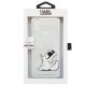 4. Karl Lagerfeld Choupette Fun Case for Samsung Galaxy M21 - Transparent