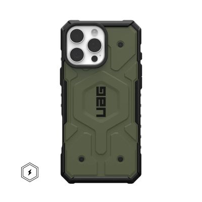 UAG Pathfinder Magsafe - protective case for iPhone 16 Pro Max compatible with MagSafe (olive)