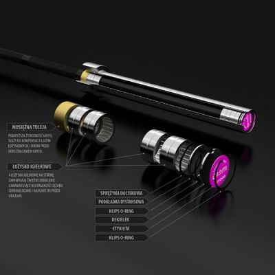 17. HMS premium GCFD450 Corsfit bar, 201cm, 15kg