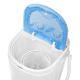 14. Adler MS 8053 travel washing machine (3 kg; 370 mm; blue)