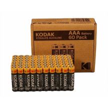 KODAK XTRALIFE ALKALINE BATTERIES AAA LR3 X 60 PCS