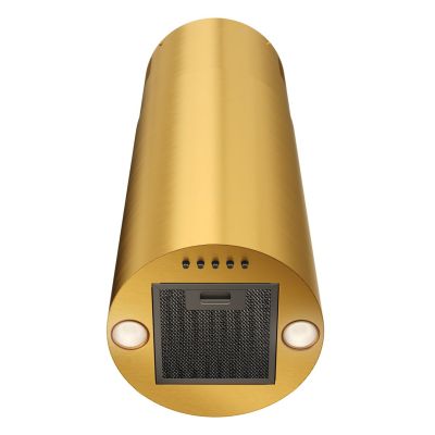 4. MAAN Elba PB 31 Glossy Gold Cooker Hood
