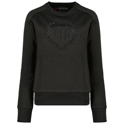 Maison Montaigne FIMOSAI BLACK MT LADY 016 sweatshirt (RBMWW6412F/MM-NOIR)