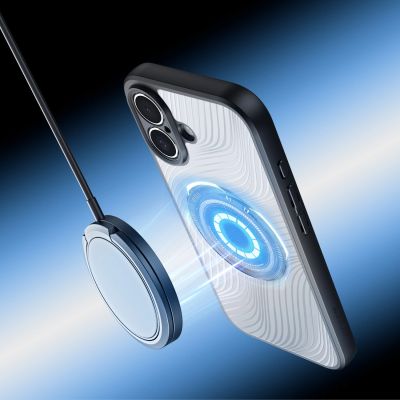 4. Dux Ducis Aimo Mag Case with Magnetic Ring for iPhone 17 - Black