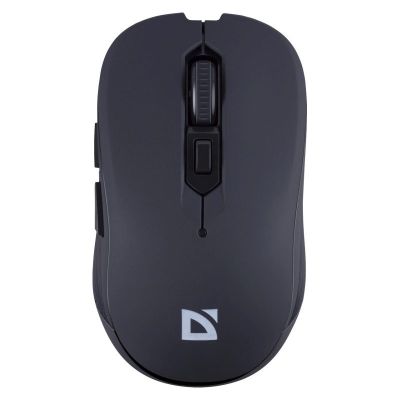 6. DEFENDER GASSA MM-105 RF Silent Click Wireless Mouse, Black, 52105