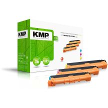 KMP B-T125X Toner Cartridge 3-Pack Replacement Cyan, Magenta, Yellow