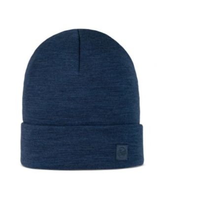 4. BUFF MERINO HEAVYWEIGHT BEANIE SOLID NIGHT BLUE