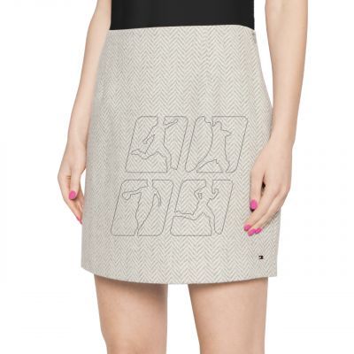 6. Tommy Hilfiger Wool Blend Skirt W WW0WW33064