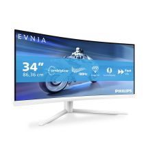 Philips 34M2C5501A/00 computer monitor 86.4 cm (34") 3440 x 1440 px Wide Quad HD LCD White