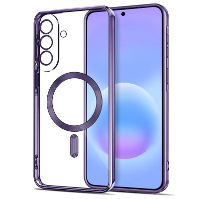 2. Tech-Protect MagFlex MagSafe Case for Samsung Galaxy A57 5G - Transparent Purple