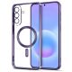 2. Tech-Protect MagFlex MagSafe Case for Samsung Galaxy A57 5G - Transparent Purple