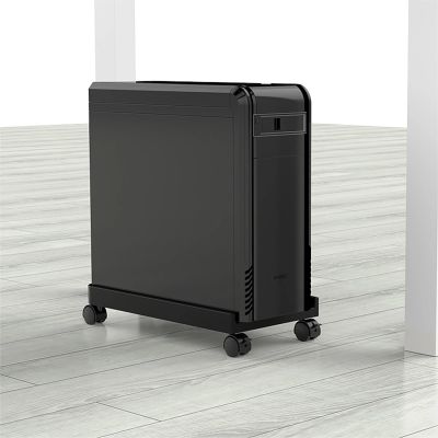 5. Orico CPB2 Computer Stand with Wheels - Black