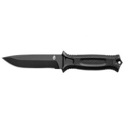 GERBER Strongarm Fixed Fine Edge Black survival knife