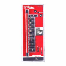MILWAUKEE IMPACT SOCKET SET 3/8" 9 pcs.