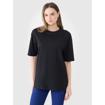 Women's oversize plain T-shirt 4F 4FRSS25TTSHF2694-20S