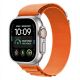 2. Tech-Protect Nylon Pro Band for Apple Watch 44 / 45 / 46 / 49 mm – Orange