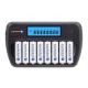 2. EVERACTIVE AAA/AA PROCESSOR CHARGER, 8 FULLY INDEPENDENT CHANNELS, CHARGING, REFRESHING, 12V ADAPTER INCLUDED NC-800
