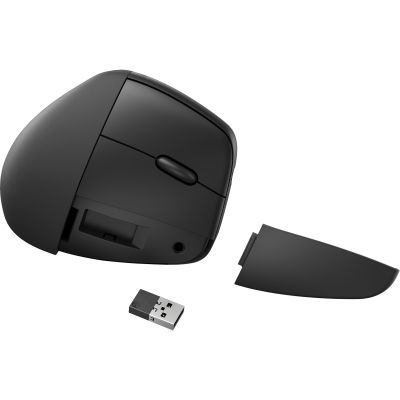 15. HP 920 Ergonomic Vertical Mouse Black Wireless Black