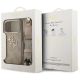 9. Guess 4G Big 4G Classic Logo Big Strap Metal Buttons Case for iPhone 17 Pro - Pink