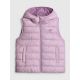 8. Girls' vest with synthetic filling 4F 4FJRSS26TVJAF396-52S