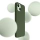 2. 3mk Hardy Silicone MagCase for iPhone 15 - green