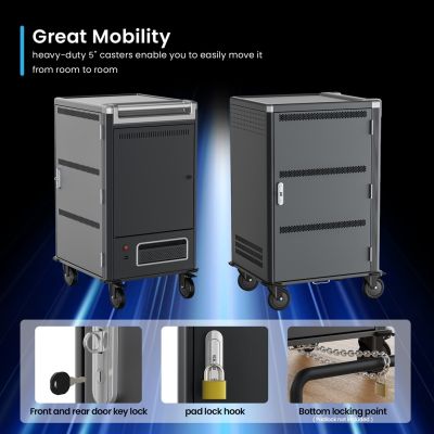 7. EWENT CHARGING CABINET FOR 36 LAPTOP 15.6" 36 SLOTS
