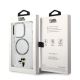 8. Karl Lagerfeld Iconic Karl&Choupette MagSafe case for iPhone 14 Pro - transparent