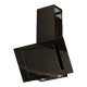 5. MAAN Vertical Eco Duo Glass hood, black glass front, 60 cm wide.