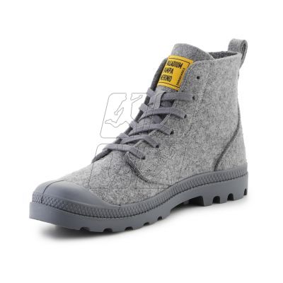 8. Palladium Pampa Hi Merino shoes 74377-027-M Gray