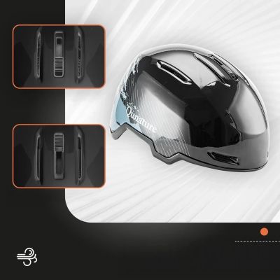 2. Qunature 10130003003 Ski Helmet with Earmuffs for Snowboard 58-61 cm - Black