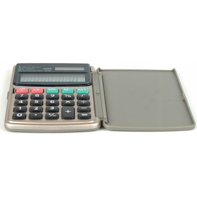 3. Vector Pocket Calculator DK-050, Gray