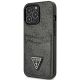 2. Guess GUHCP13LP4TPK iPhone 13 Pro / 13 6.1" black/black hardcase 4G Triangle Logo Cardslot