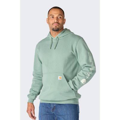 Carhartt Iconic K288 Logo GREEN SLATE sweatshirt