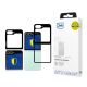 3mk Satin Armor Case+ for Samsung Galaxy Z Flip 6 / 7 FE - Transparent Black