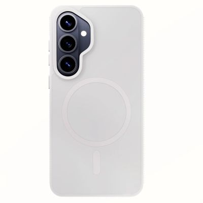 18. 3mk Smoke MagCase for Samsung Galaxy S26 - white