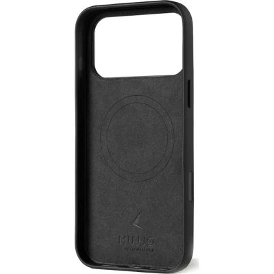 3. Mujjo iPhone 17 Pro Max Black Leather Case