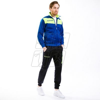 8. Tracksuit Givova Tuta Visa Fluo TR018F 0219