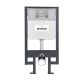 WC FRAME CK-99-031 BUTTON CHROME