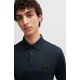 3. BOSS Parlay 143 BLU Men's Polo Shirt Classic Regular Fit Navy Blue (50515596-405)
