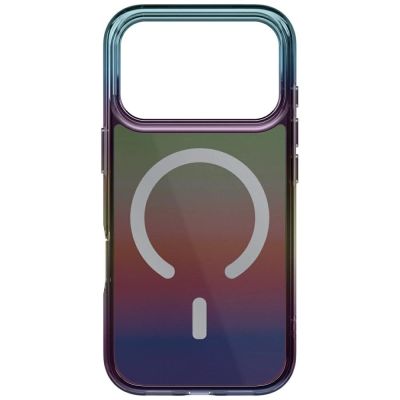 5. Uniq Iridescia Case for iPhone 17 Pro Magclick Charging - Multicolor
