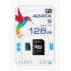 7. Memory card with ADATA Premier AUSDX128GUICL10A1-RA1 adapter (128GB; Class 10; + adapter)
