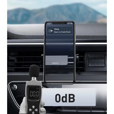 17. Baseus car phone holder for air vent black (SUGP-01)