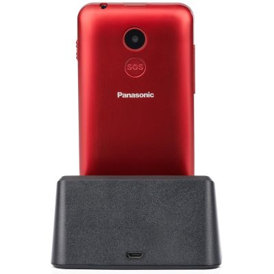 2. Panasonic KX-TU155EXR Red Mobile Phone